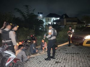 Patroli Jelang Sahur, Upaya Polres Jember Jaga Kamtibmas