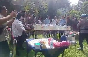 *Pemusnahan Barang Bukti  Hasil Operasi Pekat Semeru 2025.*