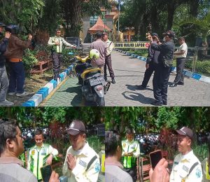 Atas Perintah KS..!! Satpam SMKN 3 Boyolangu Halangi Wartawan Untuk Masuk Konfirmasi Kepala Sekolah