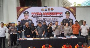 Dua Bulan Polrestabes Surabaya Berhasil Ungkap 54 Kasus Curanmor, 41 Pelaku dan 6 Penadah Diamankan*