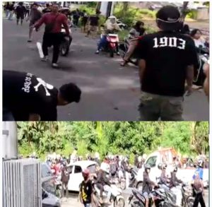 Perguruan PSHT Dan Winongo Terjadi  Bentrok Di Madigondo Magetan.