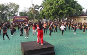 *Sinergi dan Keakraban Terjalin Lewat Olahraga Bersama Polres Magetan, Forkopimda, dan Media*