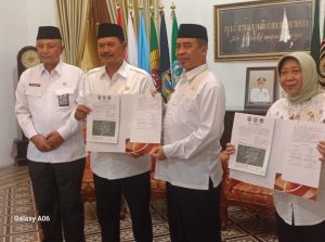 KESEPAKATAN PEMBATASAN WILAYAH KOTA DAN KABUPATEN MADIUN