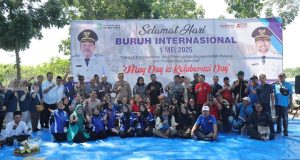Ziarah May Day di Makam Marsinah, Forkopimda dan Serikat Buruh Doa Bersama