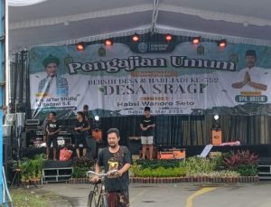 Hari Jadi ke-352  Desa Sragi  Gelar Budaya Jawa Wayang Kulit .